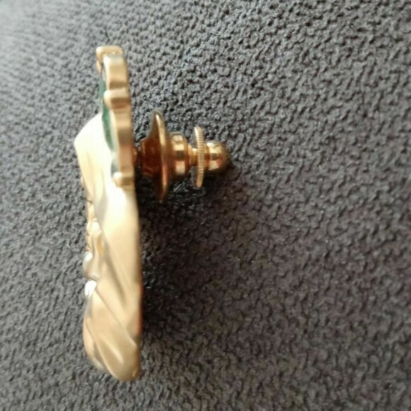 1993 Avon Madonna Child Lapel Pin Brooch Jewelry Vintage Signed Enamel - Picture 4 of 5